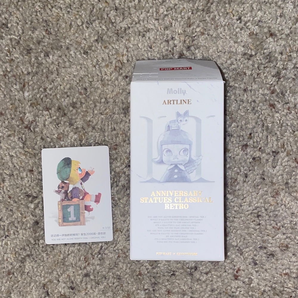 POPMART Molly Artline Anniversary Figure